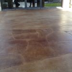 Stained Concrete Entry