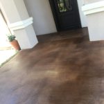 Stained Concrete Patio Rockwall, TX