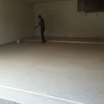 Garage Epoxy Chip Flooring
