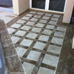 Stamped Concrete Overlay Engraving Dallas, TX