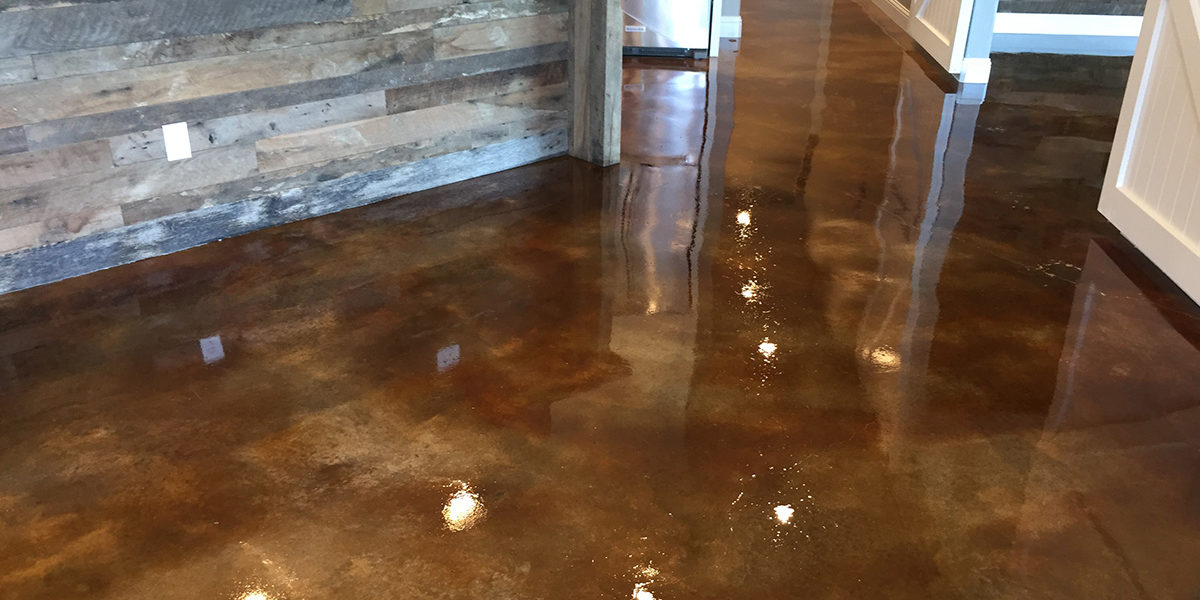 Stained Concrete Flooring Dallas, TX